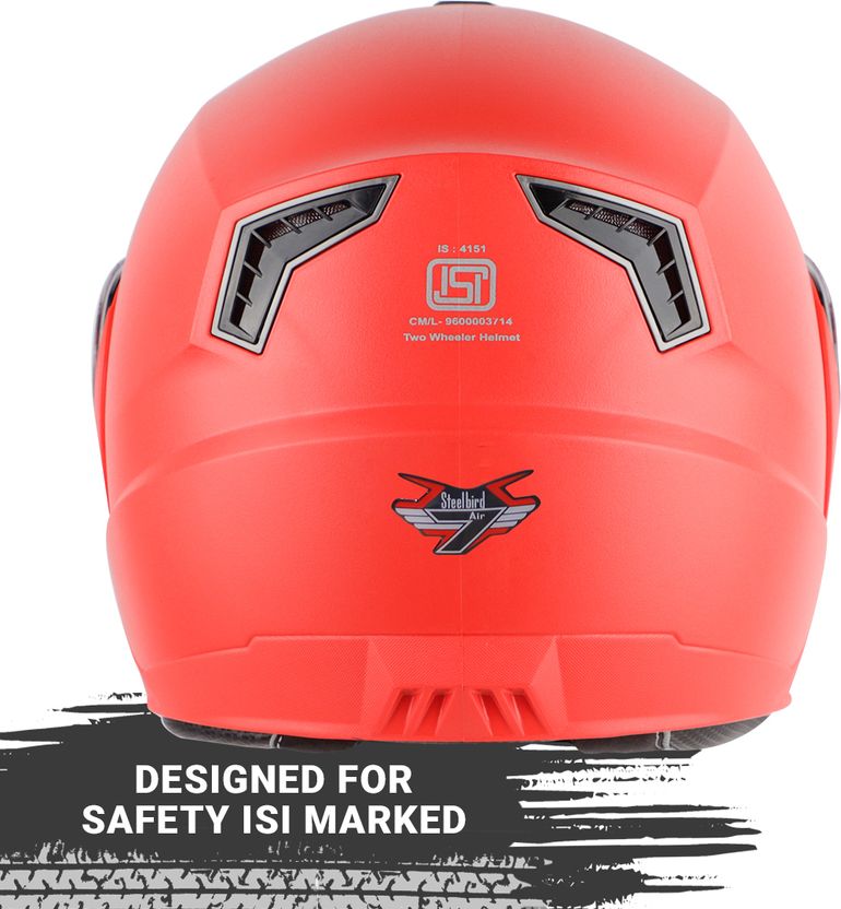 Steelbird 7Wings Flip-Up Motorbike Helmet - Image 7