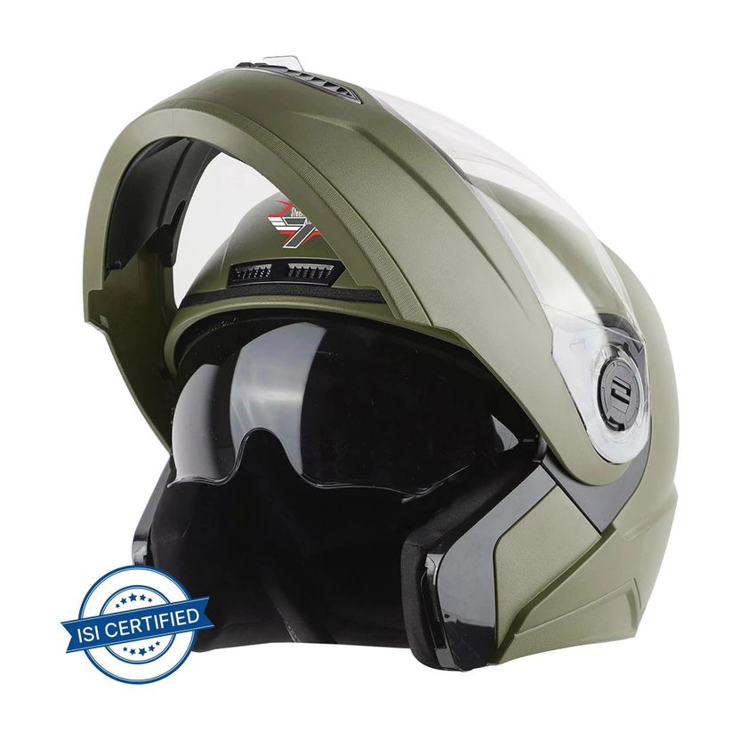 Steelbird SBA-7 7Wings Flip-Up Motorbike Helmet - Image 6
