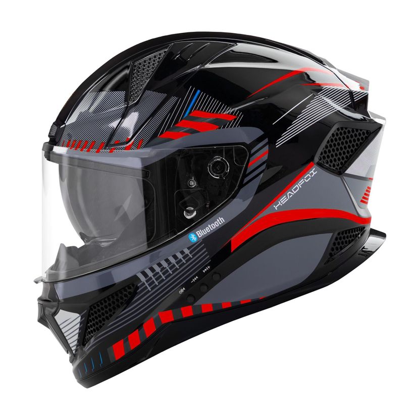 HEADFOX N2F Sharp Smart Bluetooth Full Face Helmet - Image 9