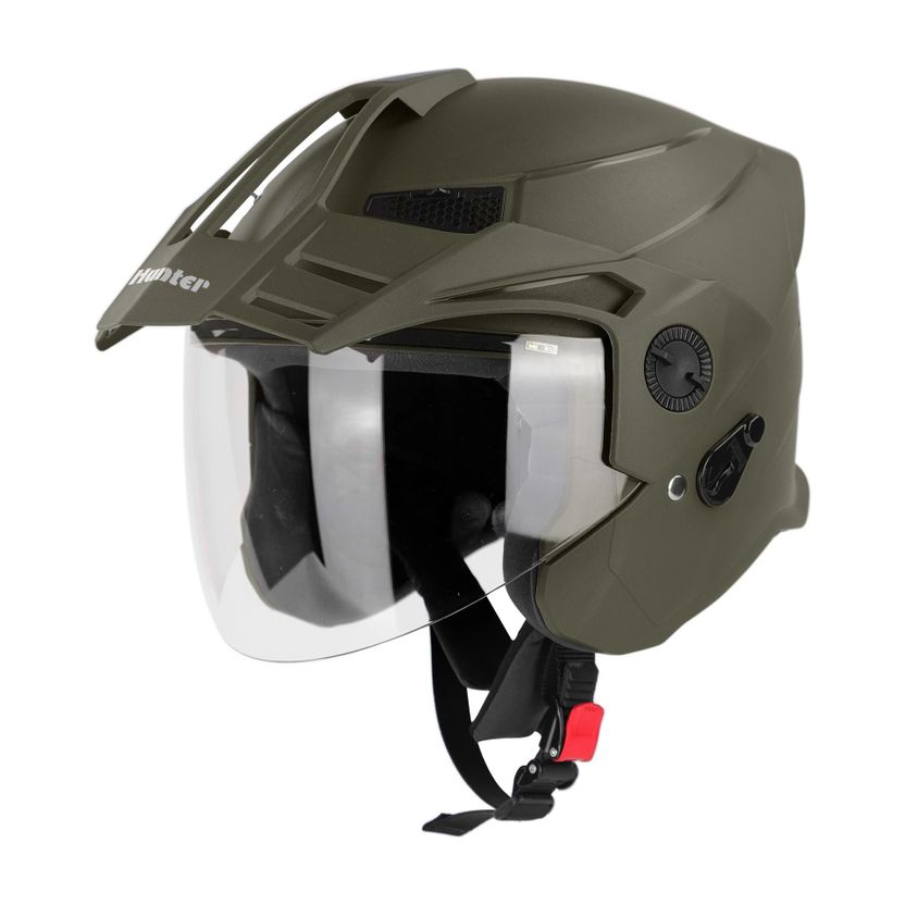 Steelbird SBH-23 Hunter Open Face Motorbike Helmet - Image 3