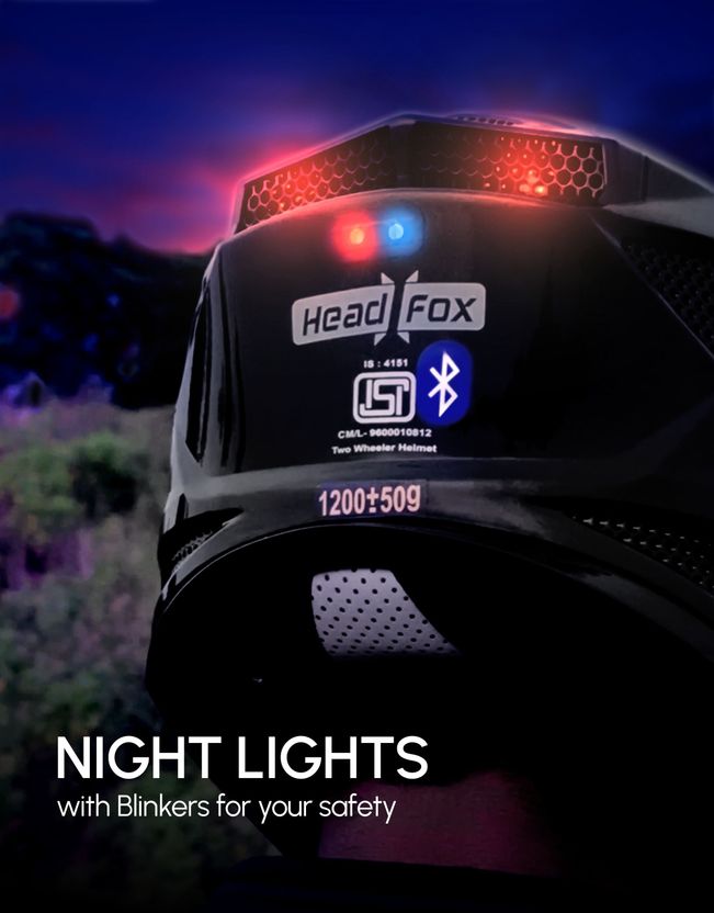 HEADFOX N2F Sharp Smart Bluetooth Full Face Helmet - Image 4