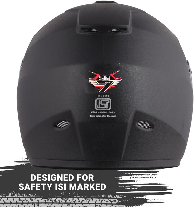 Steelbird SBH-11 7Wings Full Face Motorbike Helmet - Image 6