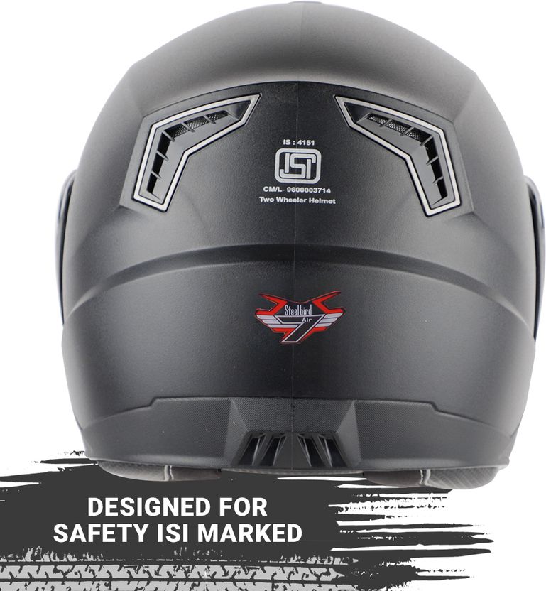 Steelbird SBA-7 7Wings Flip-Up Motorbike Helmet - Image 5