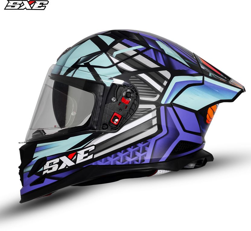Steelbird SBH 61 SXE X4 Full Face Motorbike Helmet - Image 8