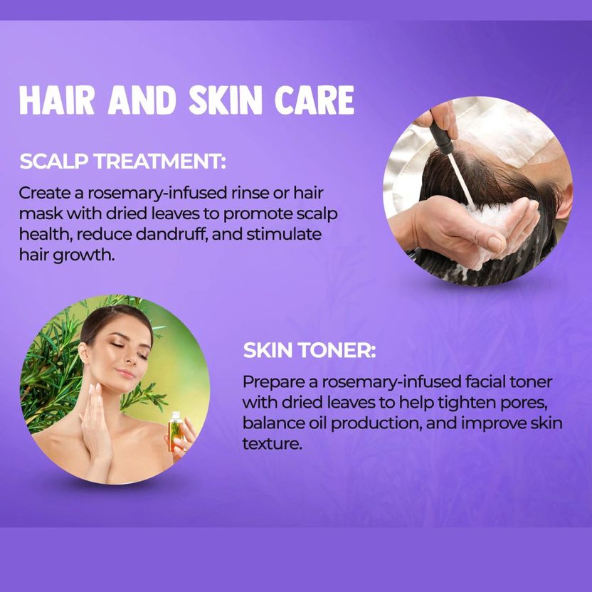 NeutriOne Rosemary Leaves Dried for Hair Growth - Image 3
