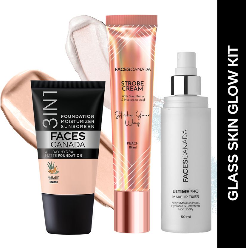 FACES Canada Glass Skin Glow Kit 18ml - Image 1