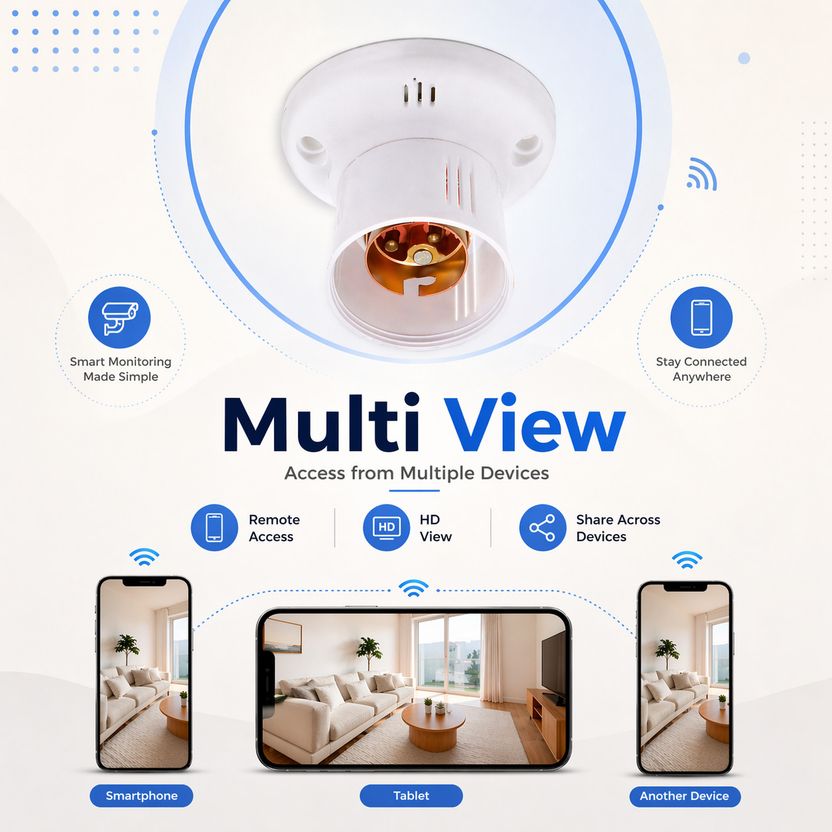 KIFEBITE WiFi 1080P Spy Bulb Camera - Image 6