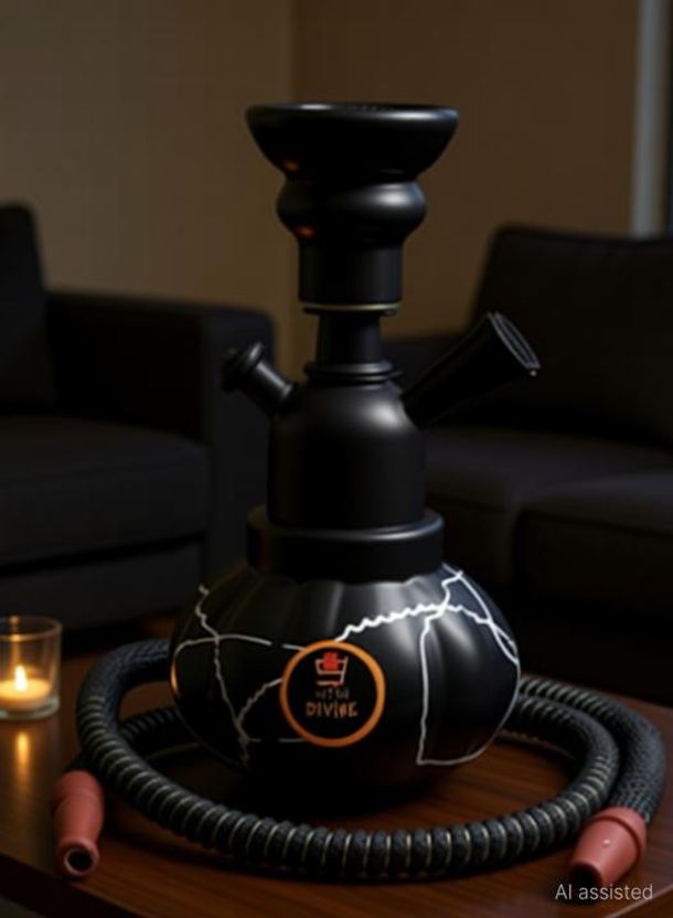 Bezak Big Luna 20 Inches Green Hookah Pot - Image 3