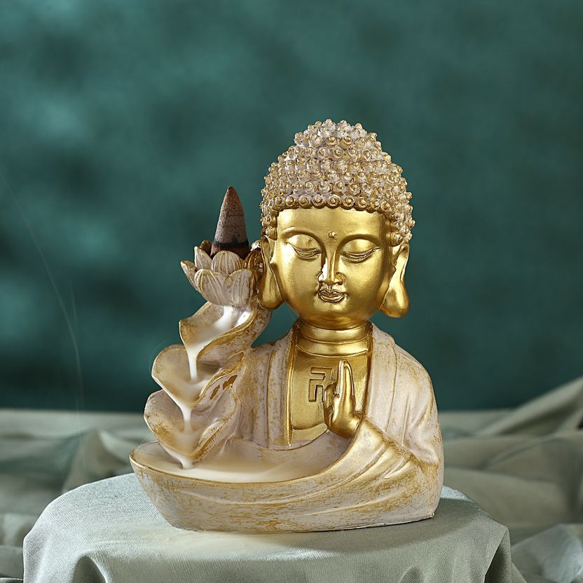 Parkash Prosperro Lumo Meditating Buddha Smoke Fountain - Image 1