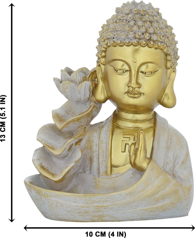 Parkash Prosperro Lumo Meditating Buddha Smoke Fountain - Image 5