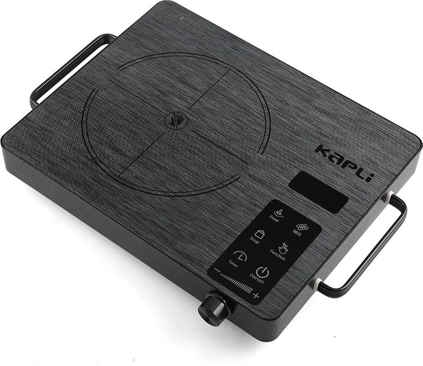 KAPLI 2500W Radiant Cooktop Black - Image 1