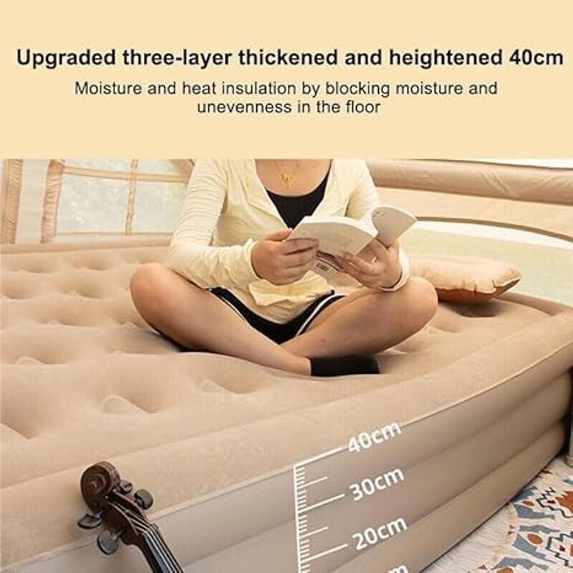PM HUB Single Air Bed with Electric Pump - Image 5