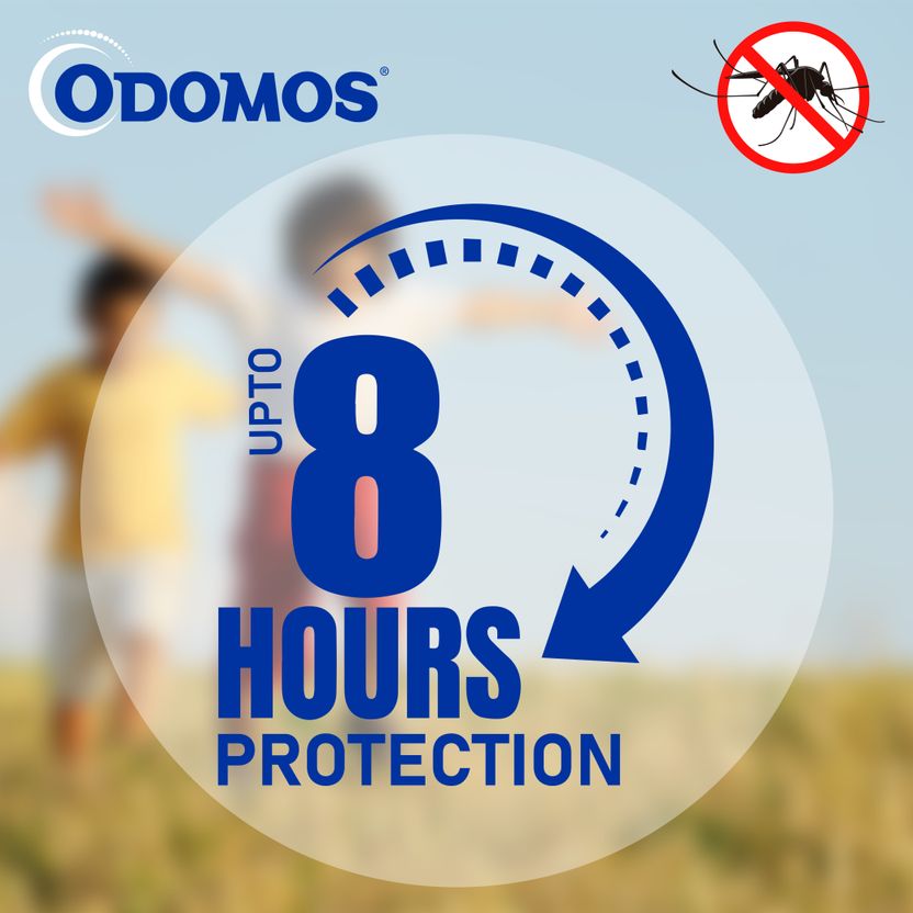Odomos Mosquito Repellent Fabric Roll-on 8ml - Image 6