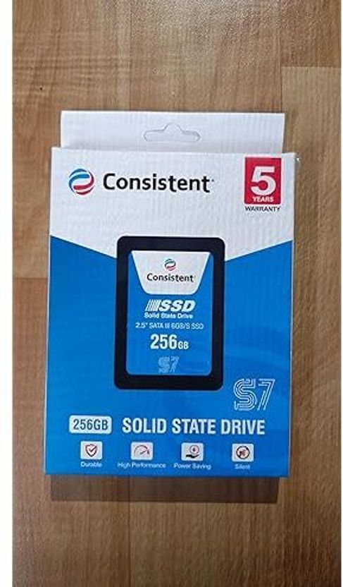 Consistent S7 256GB Black SATA SSD - Image 2