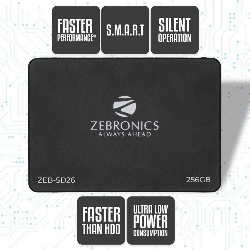 ZEBRONICS 2.5 SATA SSD 256 GB - Image 4