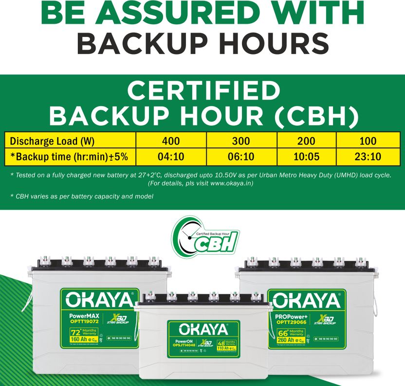 OKAYA 100 Ah Tubular Inverter Battery - Image 8