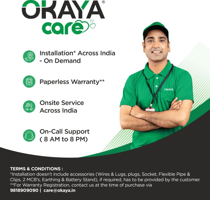 OKAYA 66 Months Warranty Tubular Inverter Battery - Image 6