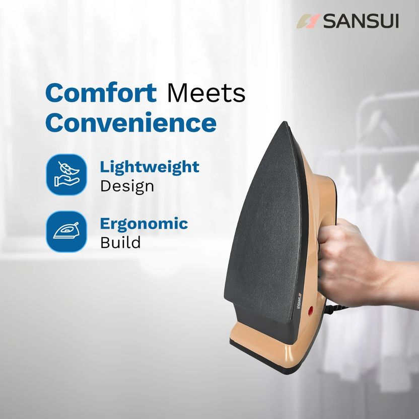 Sansui Bigsole 1000W Dry Iron - Image 5