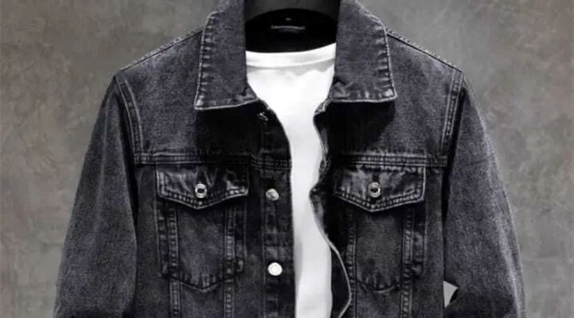 METRONAUT Solid Blue Denim Jacket - Image 4
