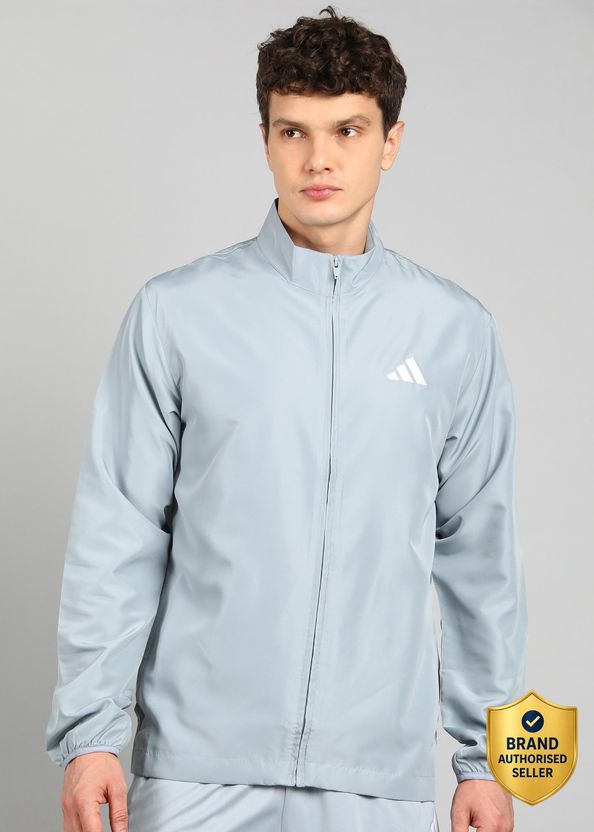 Adidas Full Sleeve Solid Men Jacket - Image 7