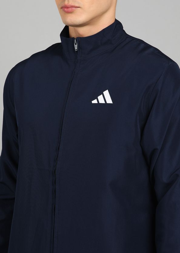 Adidas Full Sleeve Solid Men Jacket - Image 5