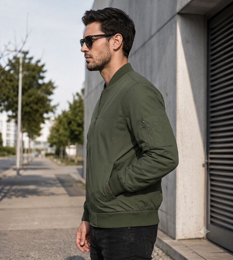 HEMLOCK Full Sleeve Solid Men Jacket - Image 3