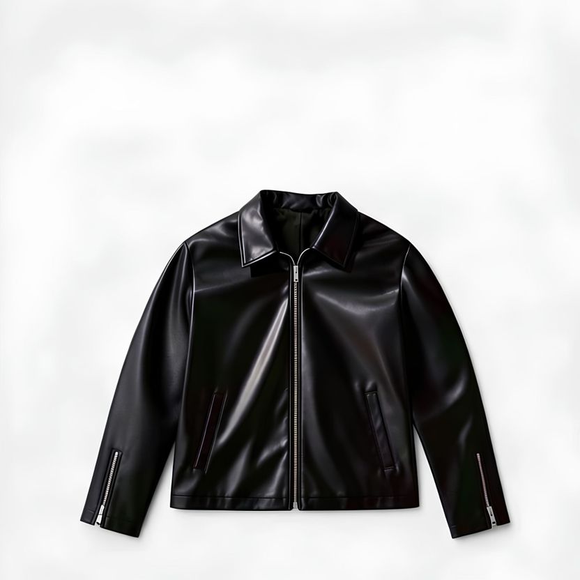 YDWC Men Solid Casual Jacket - Image 6