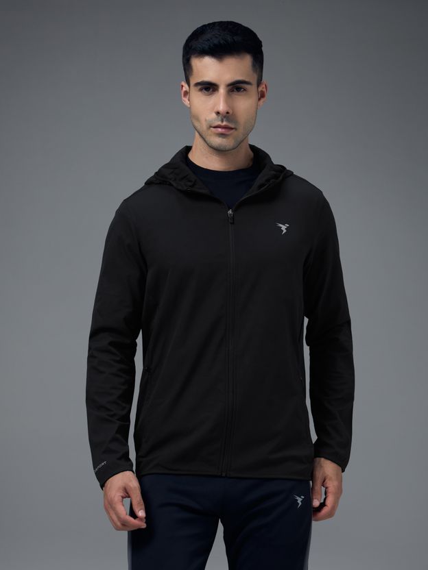 TECHNOSPORT Full Sleeve Solid Men Jacket - Image 1