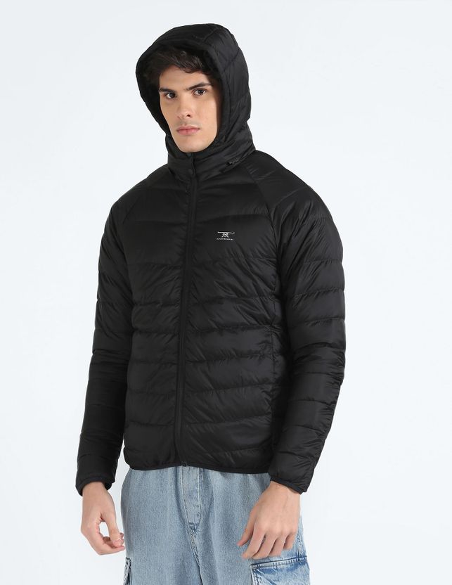 FLYING MACHINE Men Solid Puffer Jacket - Image 2