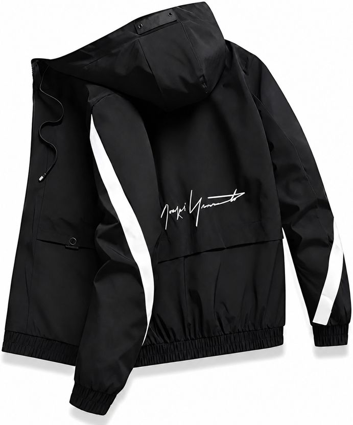 Azy Fabrics Korean Embroidered Men Wind Cheater - Image 7