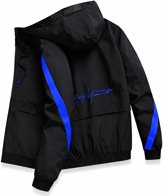 Azy Fabrics Korean Embroidered Men Wind Cheater - Image 6