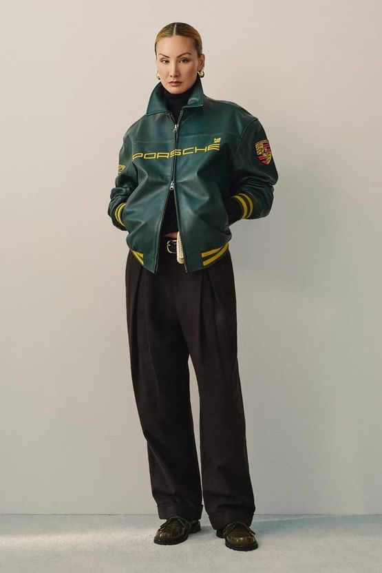 EXOTIX Embroidered Leather Jacket - Image 2