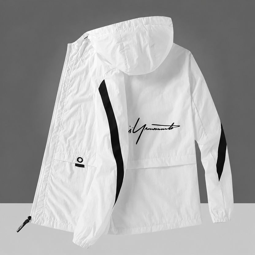 Azy Fabrics Korean Embroidered Men Wind Cheater - Image 9