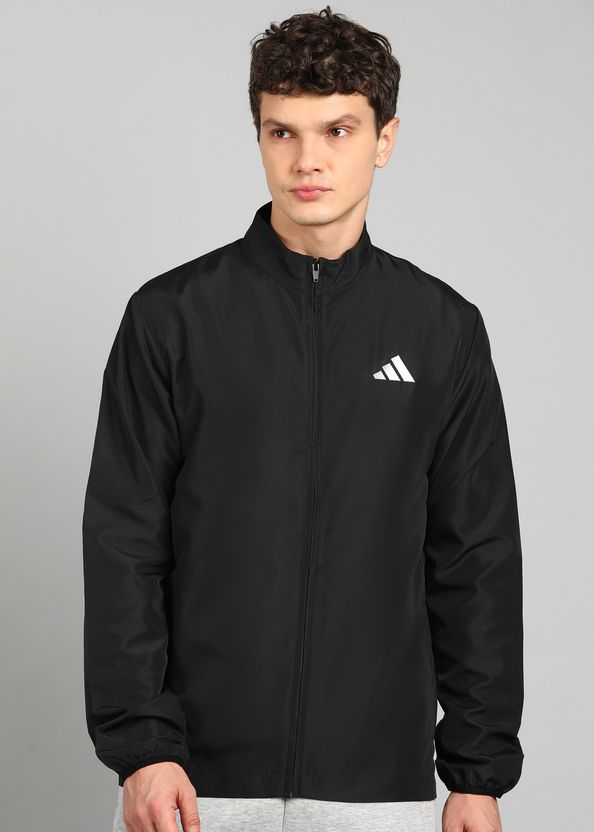 Adidas Full Sleeve Solid Men Jacket - Image 9