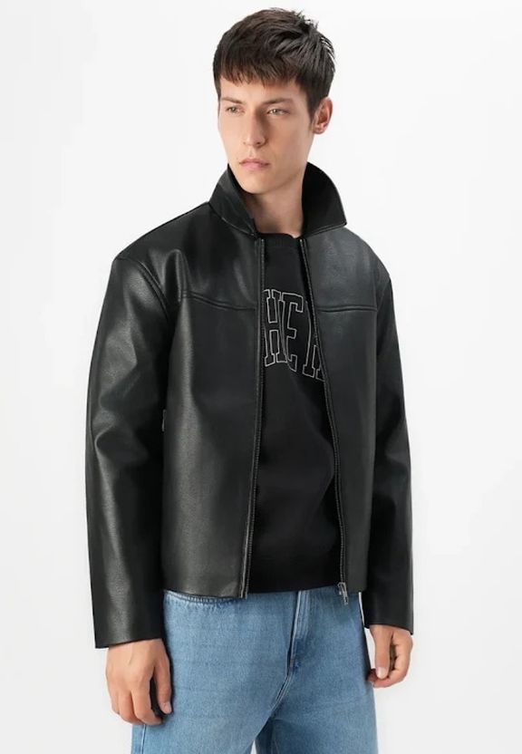 DRIP SPOILER Full Sleeve Solid Men Jacket - Image 5