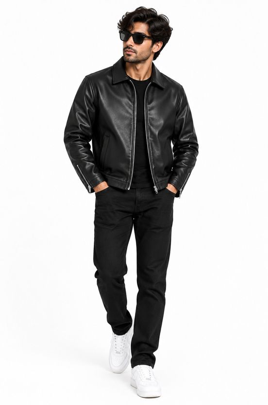 URBXN Men Solid Casual Jacket - Image 5