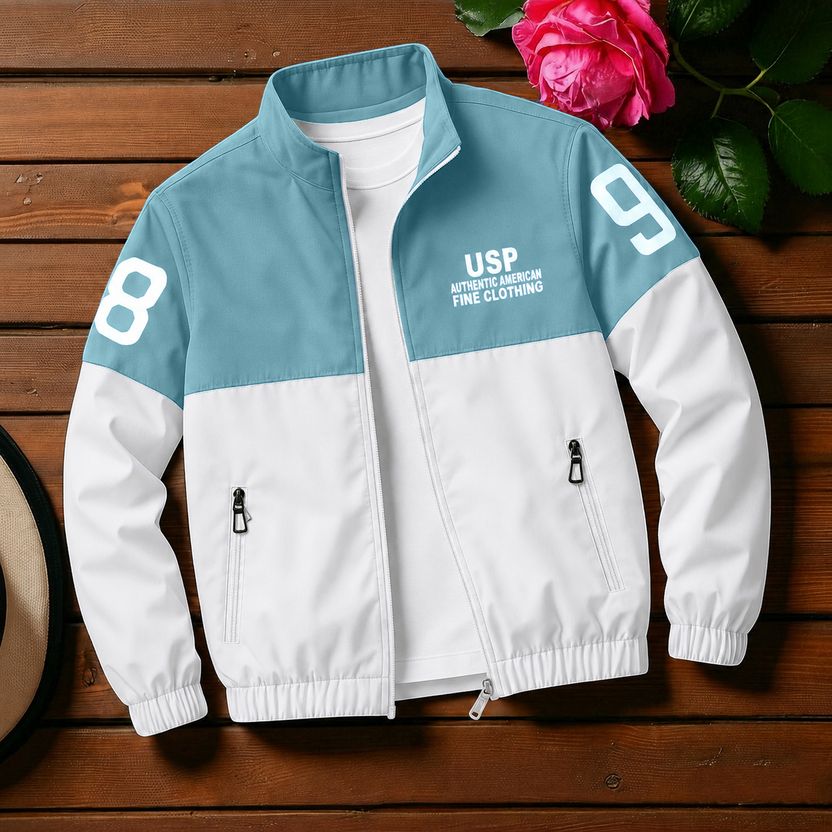 Plus91 Men Colorblock Casual Jacket - Image 5