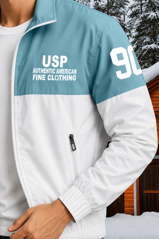 Plus91 Men Colorblock Casual Jacket - Image 3