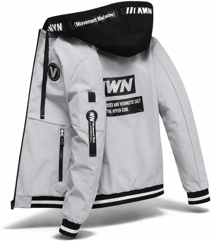 WEARSPOT Full Sleeve Graphic Print Men Jacket - Image 1