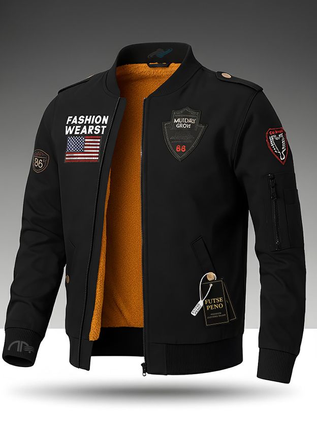 FUTSE PENO Men Printed Casual Jacket - Image 1