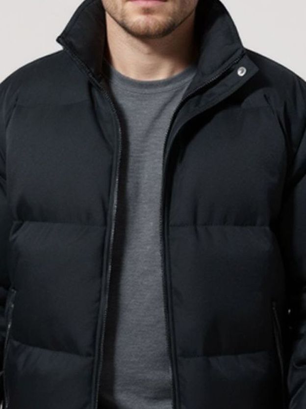 Mast & Harbour Men Solid Puffer Jacket - Image 3