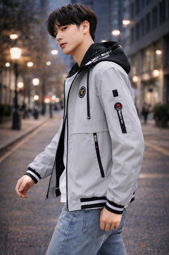 WEARSPOT Full Sleeve Graphic Print Men Jacket - Image 3