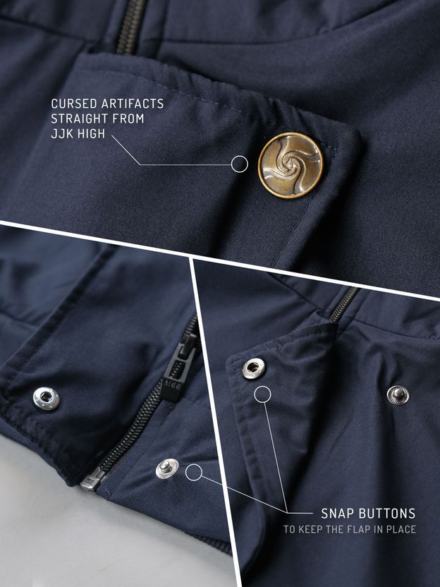 ComicSense Jujutsu Kaisen Sorcerer Uniform Jacket - Image 3