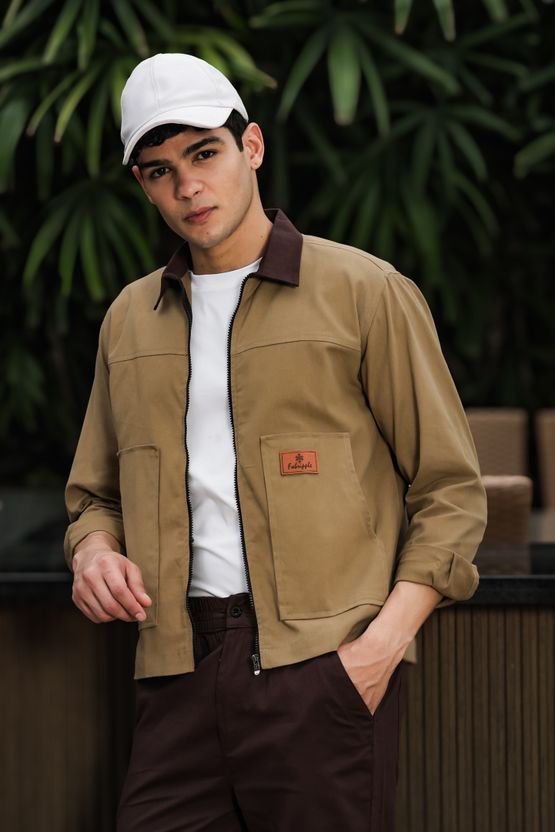 Sti Full Sleeve Solid Men Jacket - Image 6