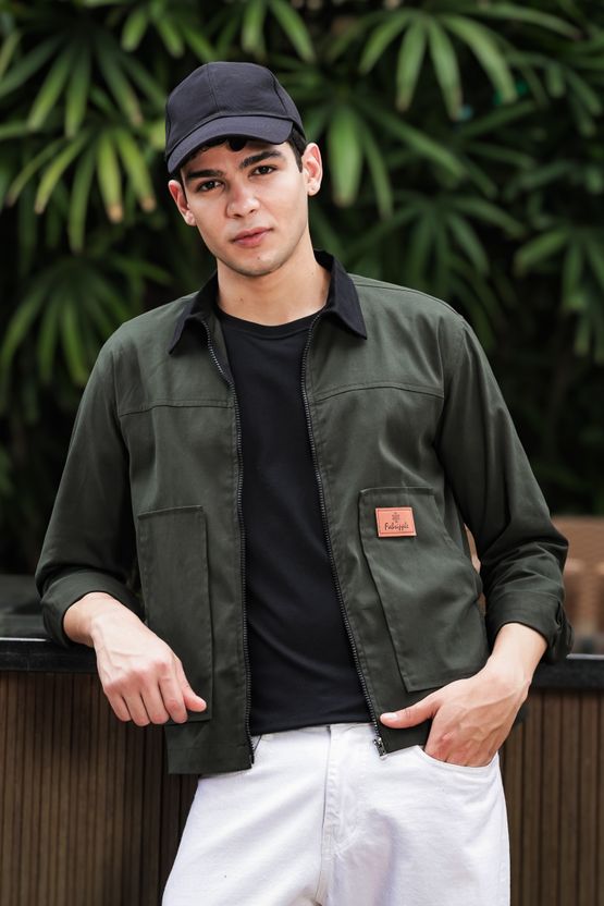 Sti Full Sleeve Solid Men Jacket - Image 10