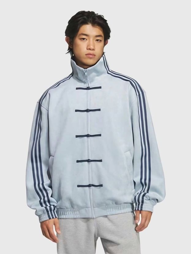 EXOTIX Full Sleeve Striped Men Jacket - Image 8