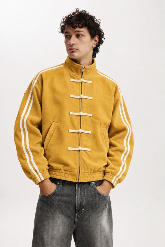 EXOTIX Full Sleeve Striped Men Jacket - Image 9