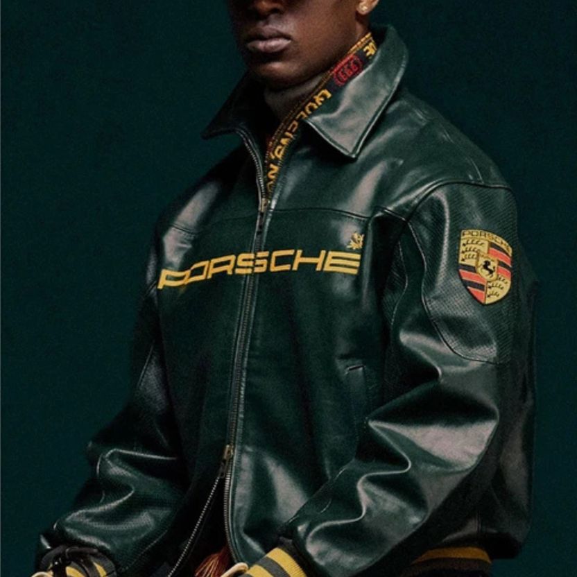 EXOTIX Embroidered Leather Jacket - Image 4