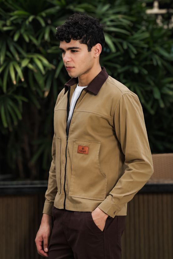 Sti Full Sleeve Solid Men Jacket - Image 5