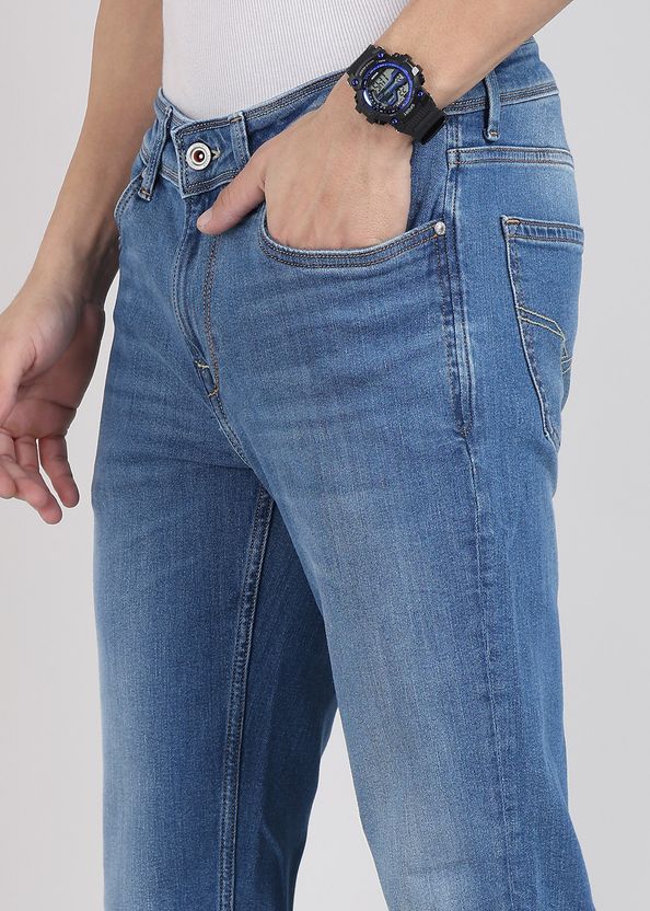 KILLER Men Slim Mid Rise Blue Jeans - Image 5